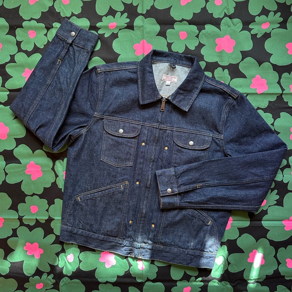 Wallace & Barnes Japanese indigo denim jacket